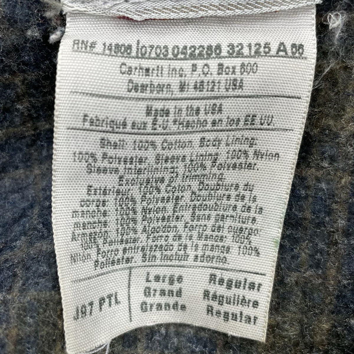 ジャケット Detroit Jacket GRY L L ブラック