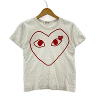 半袖Tシャツ COMME des GARCONS Tシャツ ※汚れ S ホワイト
