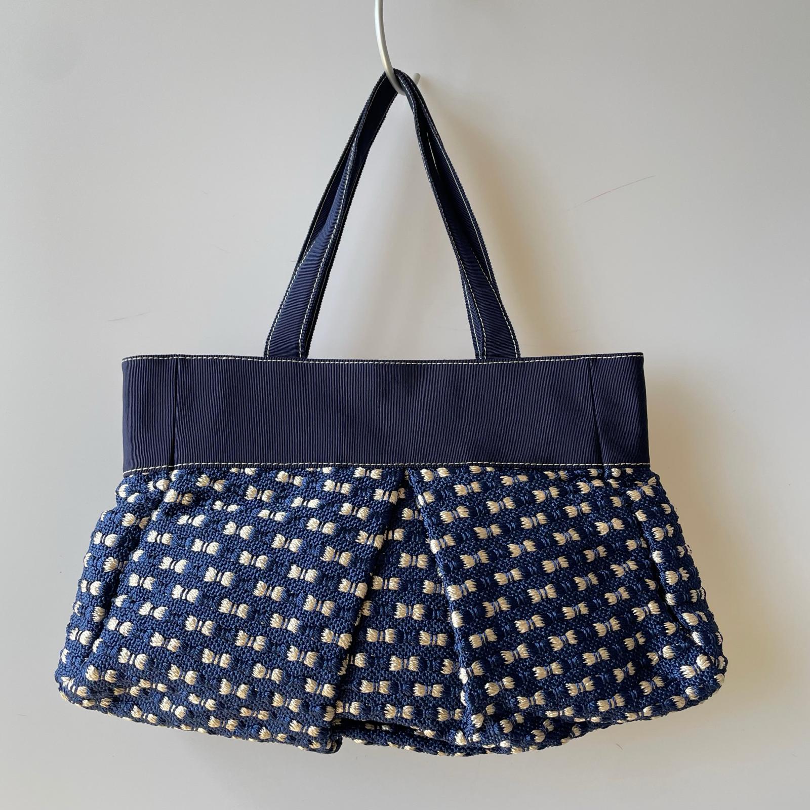 ハンドバッグ Marico for FURLA ハンドバッグ 紺 ネイビー
