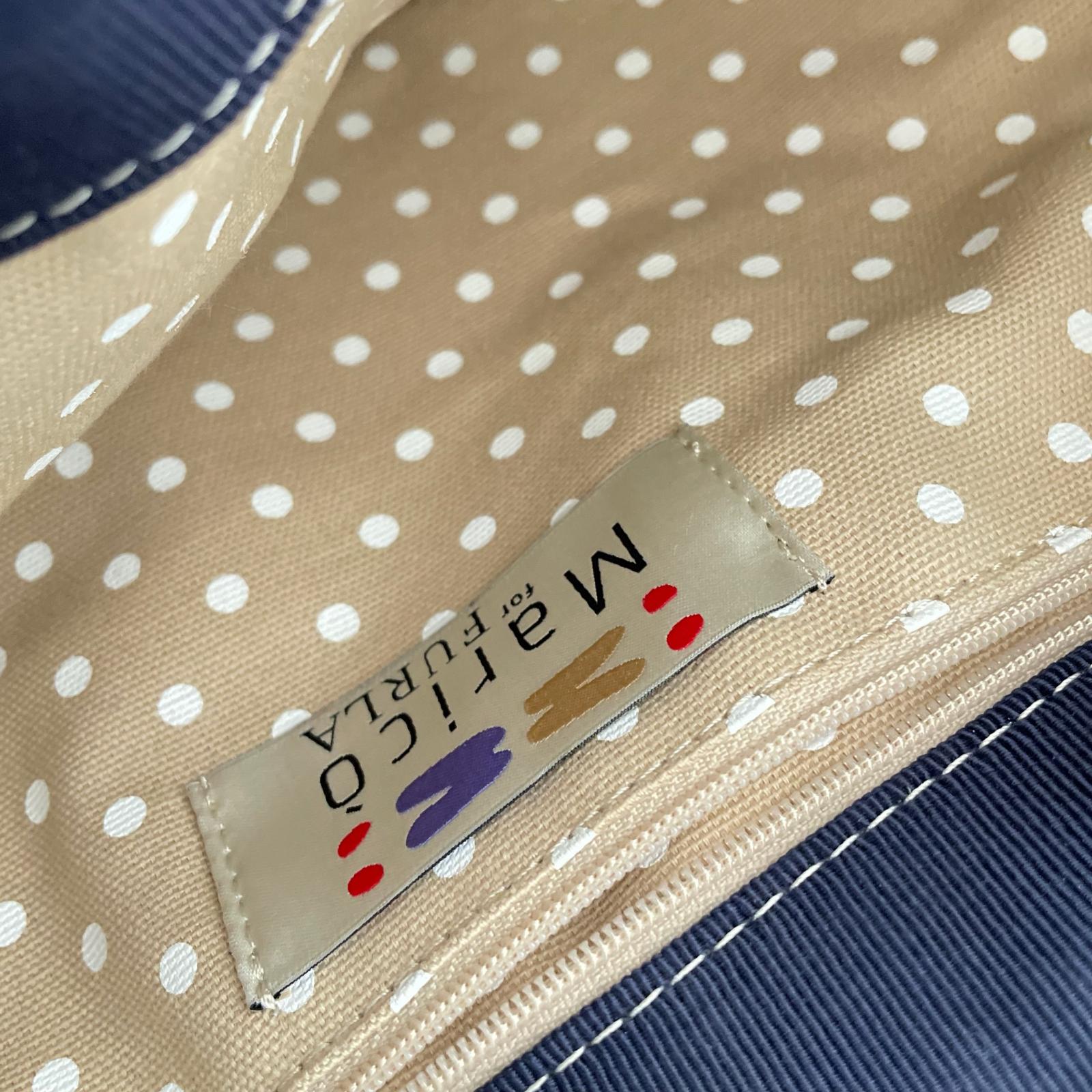 ハンドバッグ Marico for FURLA ハンドバッグ 紺 ネイビー