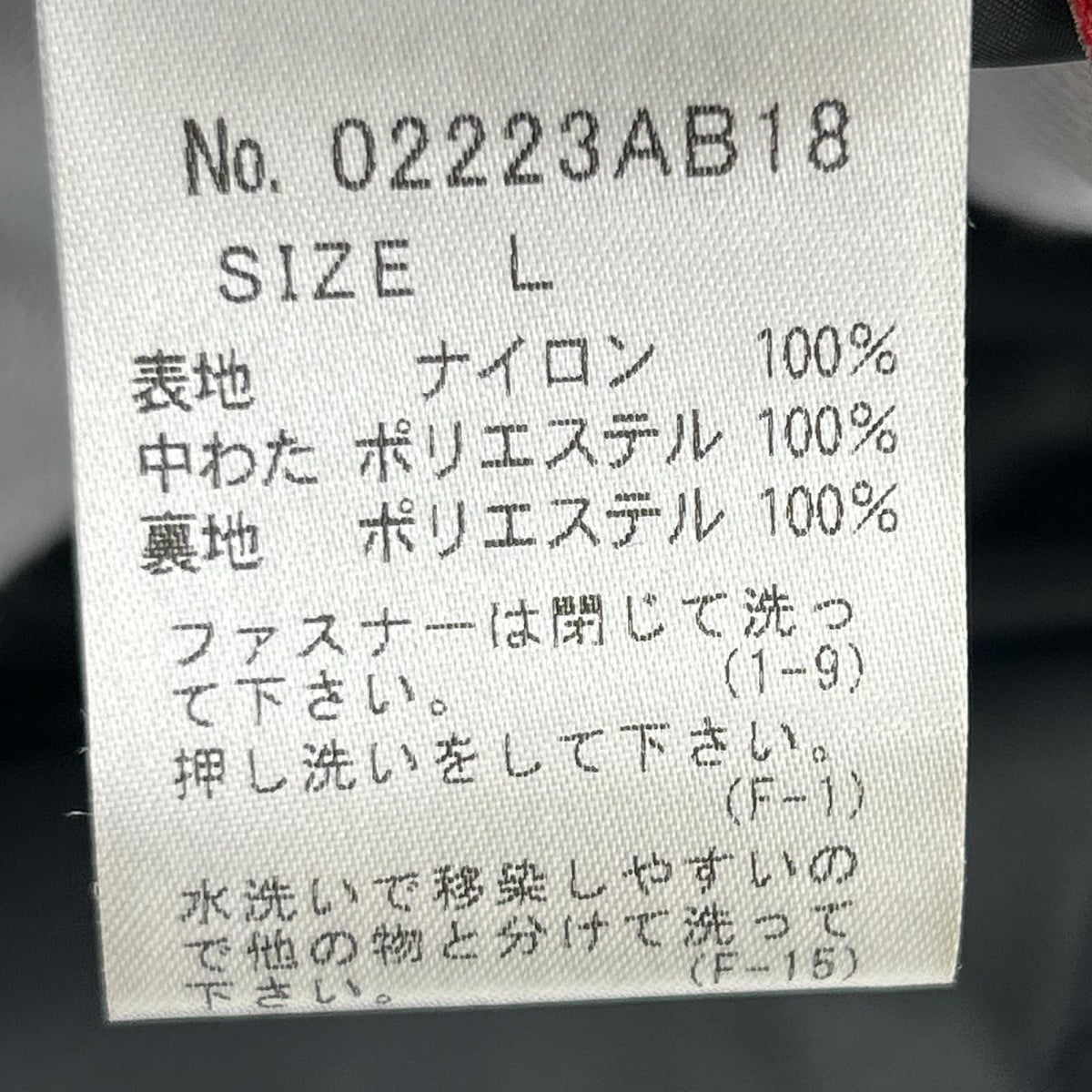 ダウンジャケット HYS OVAL 02223AB18 L 黒 L ブラック
