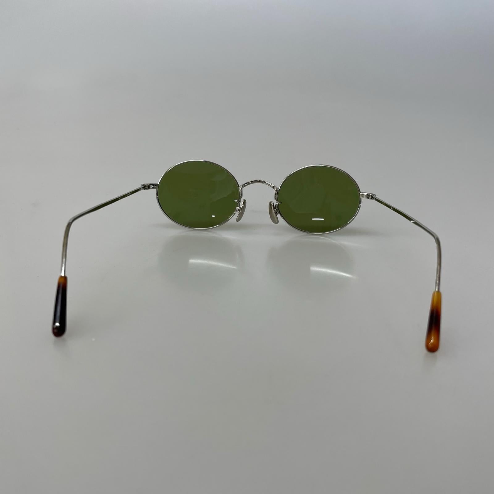 その他アクセサリー WOLFF 02 Green サングラス シルバー