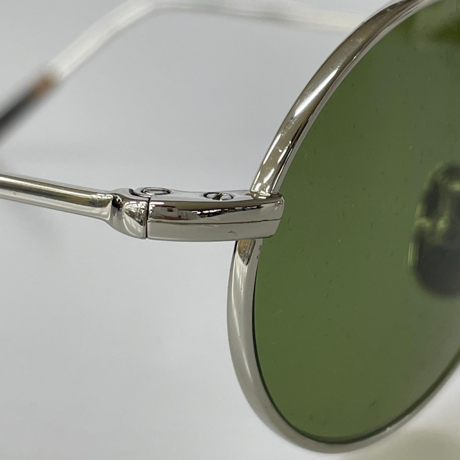 その他アクセサリー WOLFF 02 Green サングラス シルバー