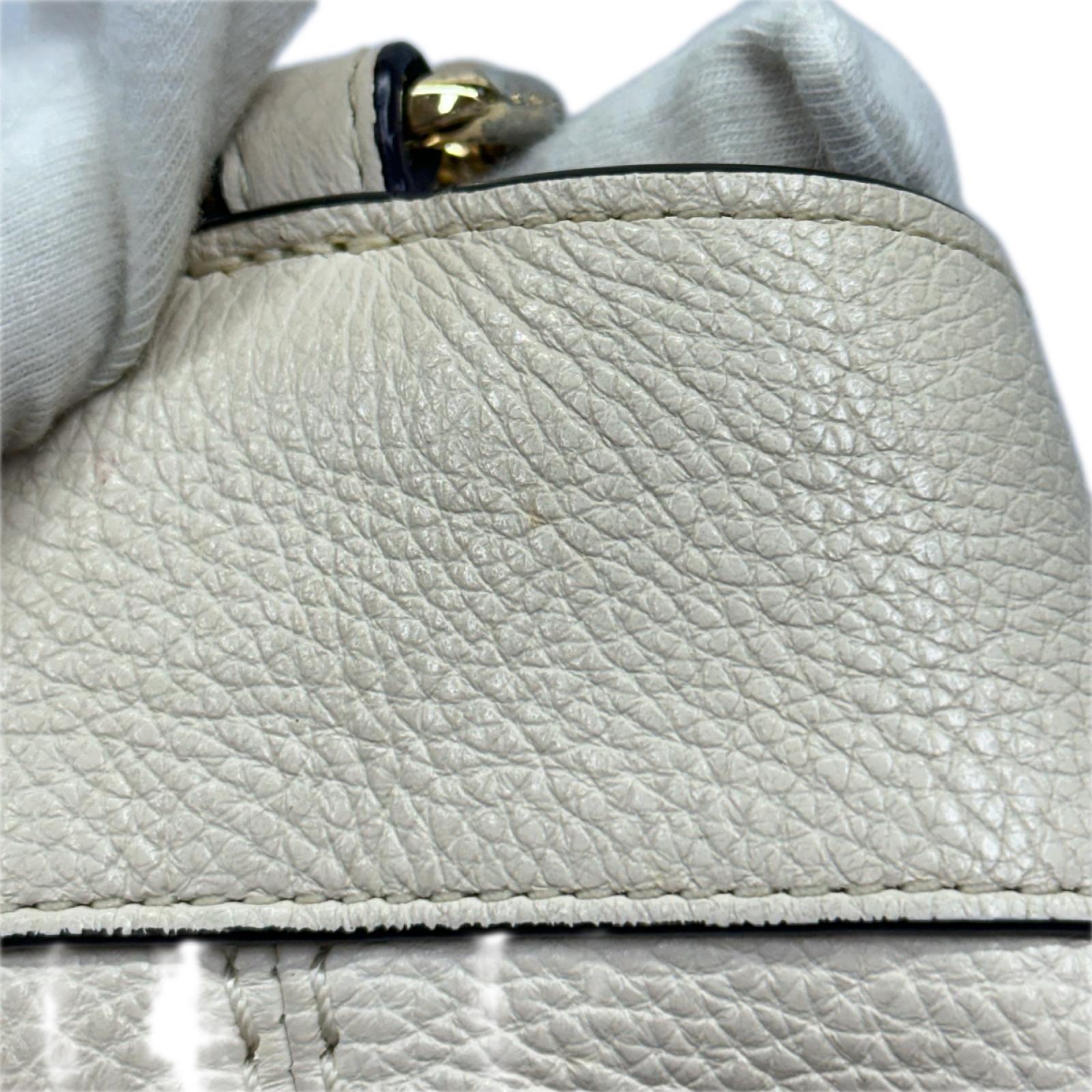 COACH トートバッグ 白 F23537