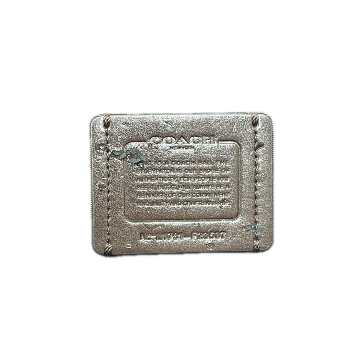 COACH トートバッグ 白 F23537