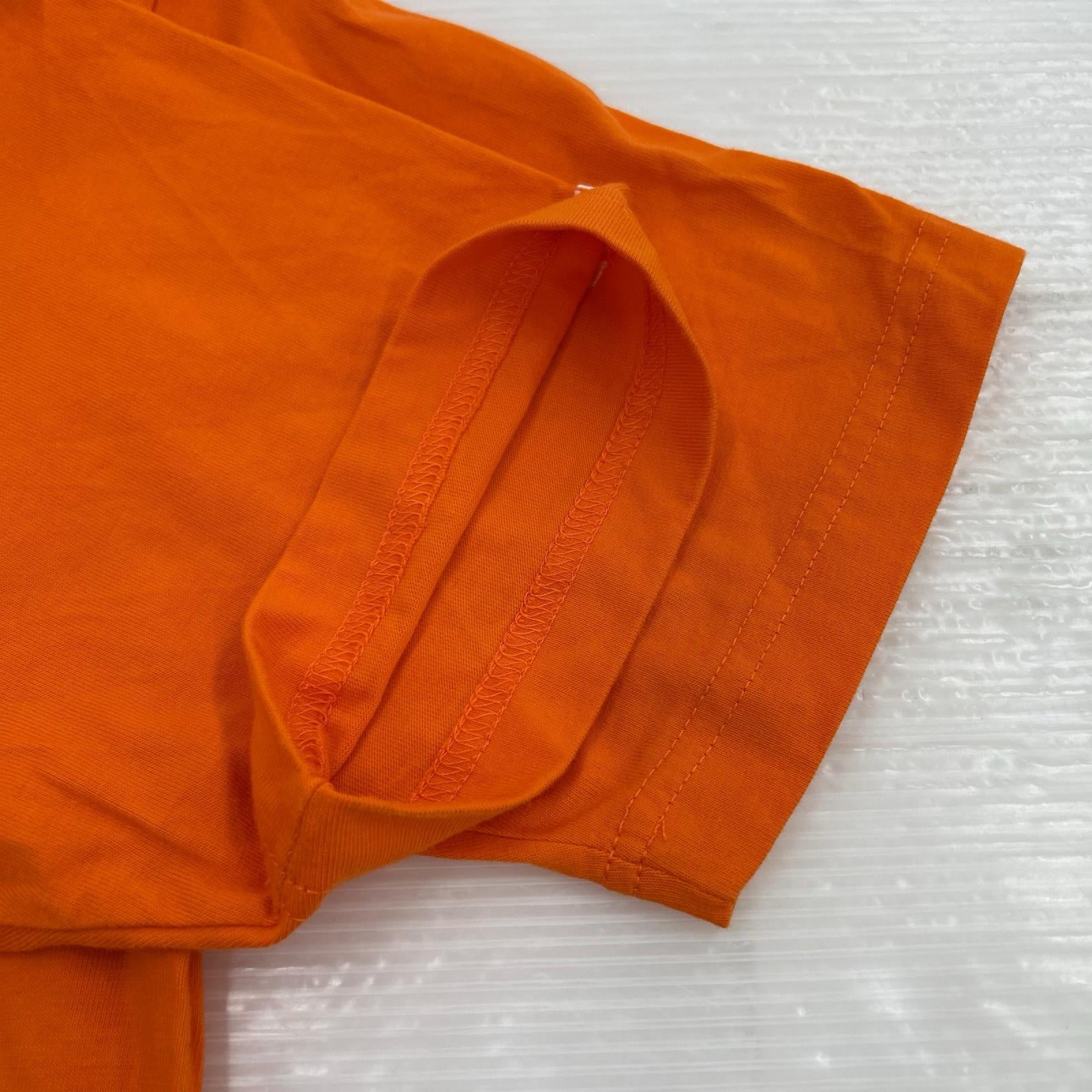 半袖Tシャツ ×HERON PRESTON Logo Tee S オレンジ