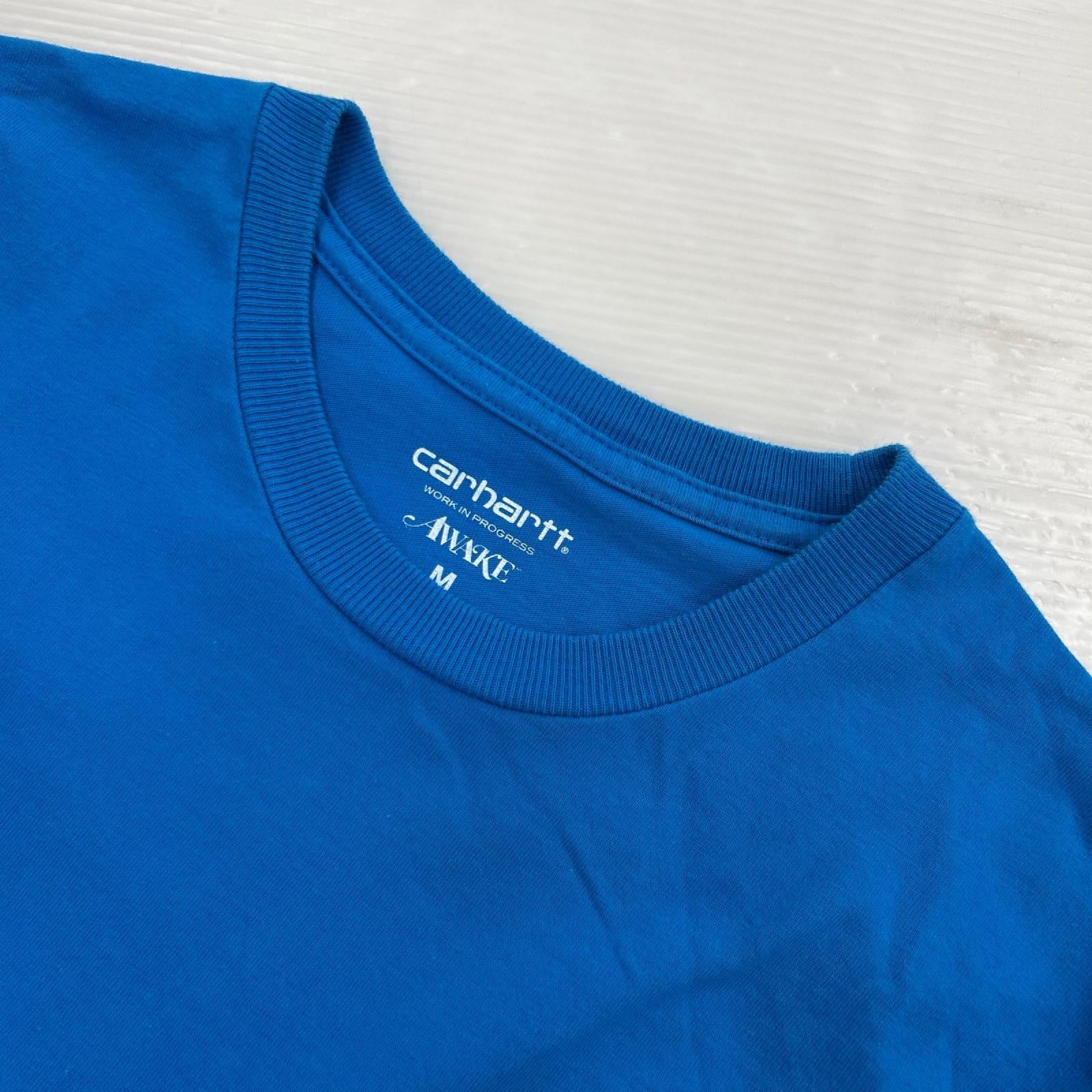 半袖Tシャツ ×AWAKE S/S Tee M ブルー