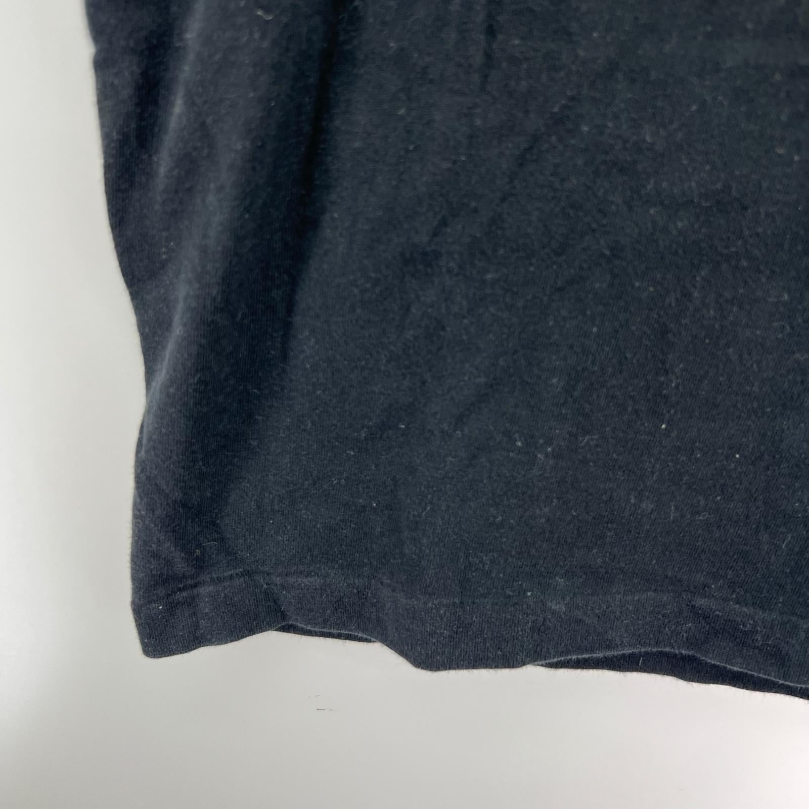 半袖Tシャツ 加工Tシャツ 黒 L ブラック