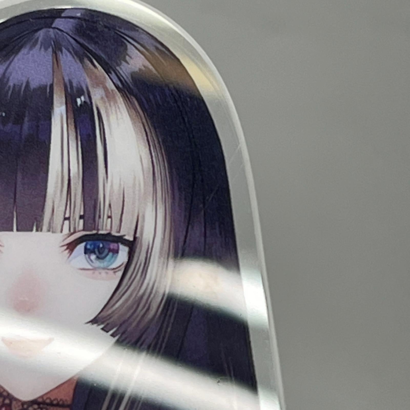 3Dアクリルスタンド 儒烏風亭らでん hololive DEV_IS /ホロライブ/ReGLOSS カバーか フィギュア/グッズ