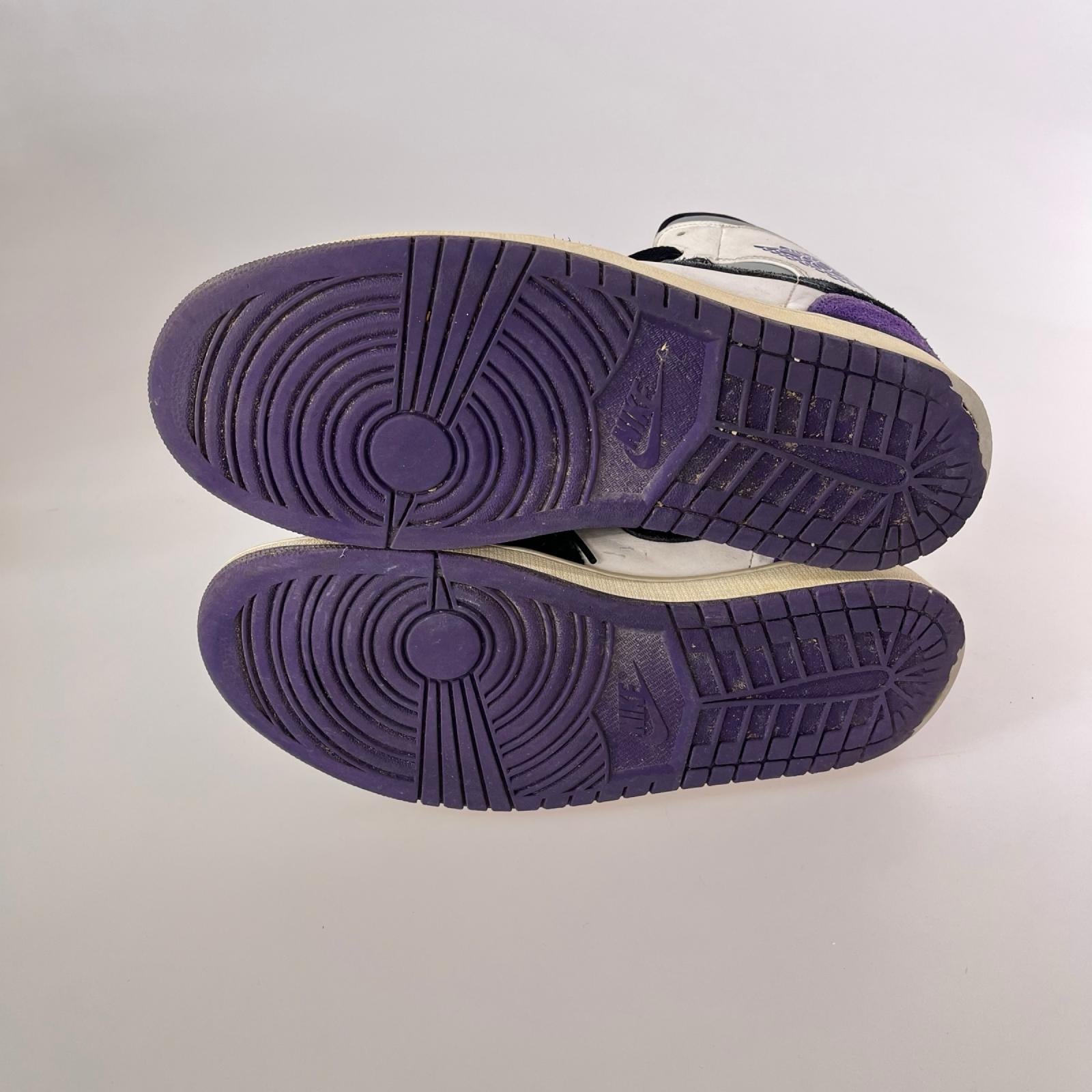 スニーカー Air Jordan 1 Mid "Purple" 30cm 30cm (US12 UK11 1/2 EU50)
