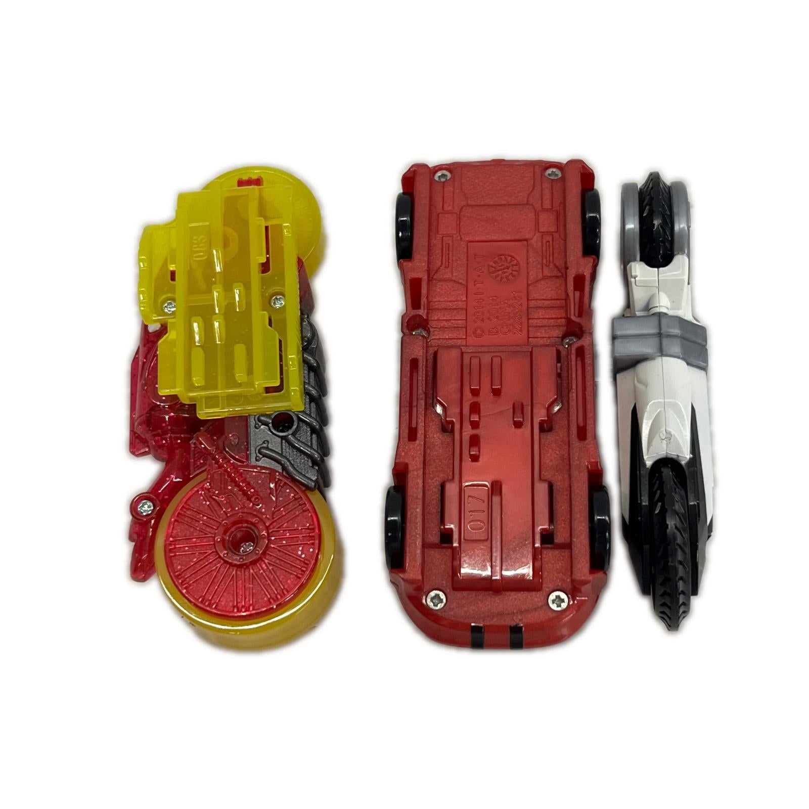 DX シフトデッドヒート セット シグナルバイク キケーン DXシフトデットヒートセット バンダイ フィギュア/グッズ
