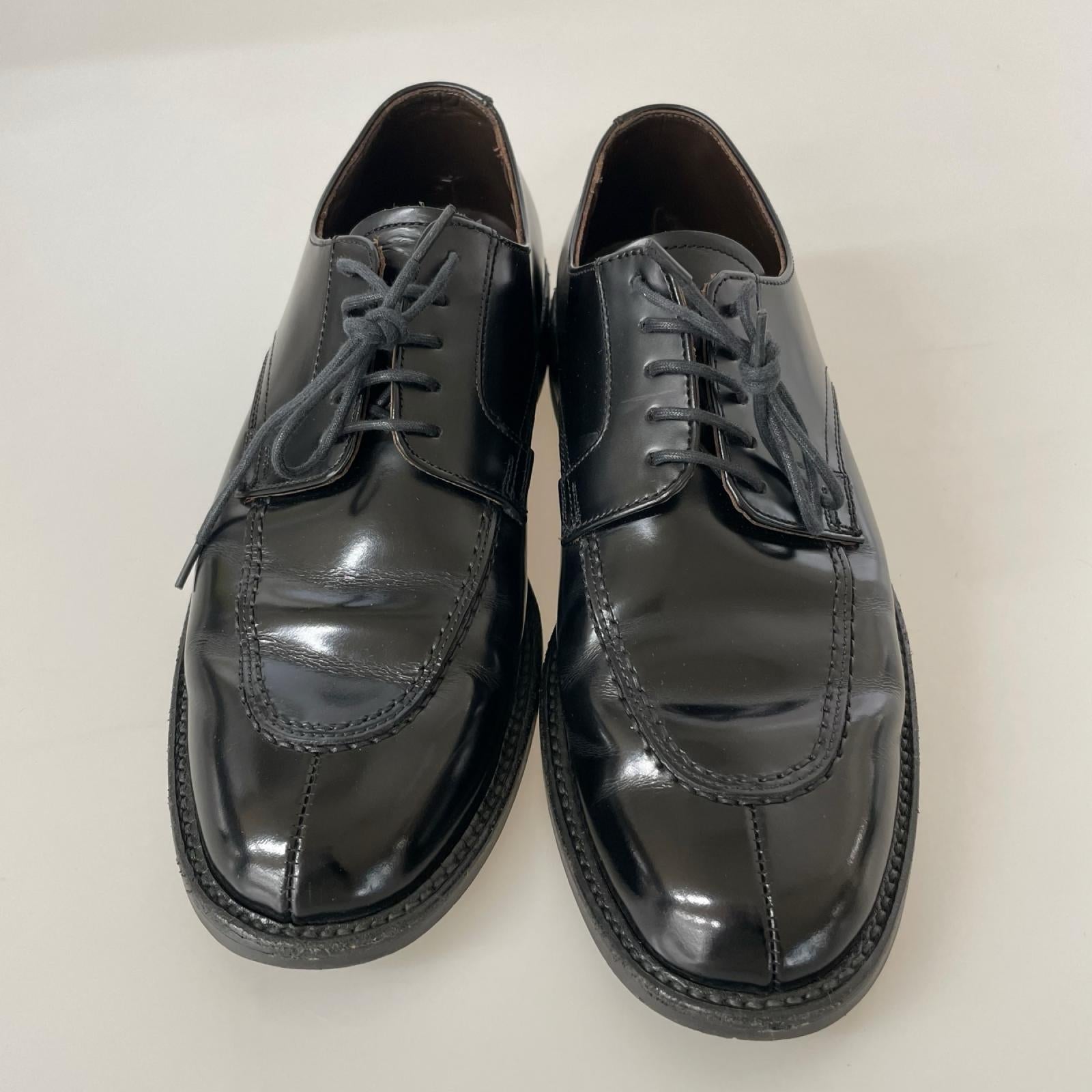シューズ V084 25.0 25cm (US7 UK6 1/2 EU40) ブラック