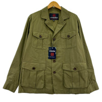 ジャケット INVERTERE SAFARI FOUR-POCKET JACKET (38) 38 カーキ