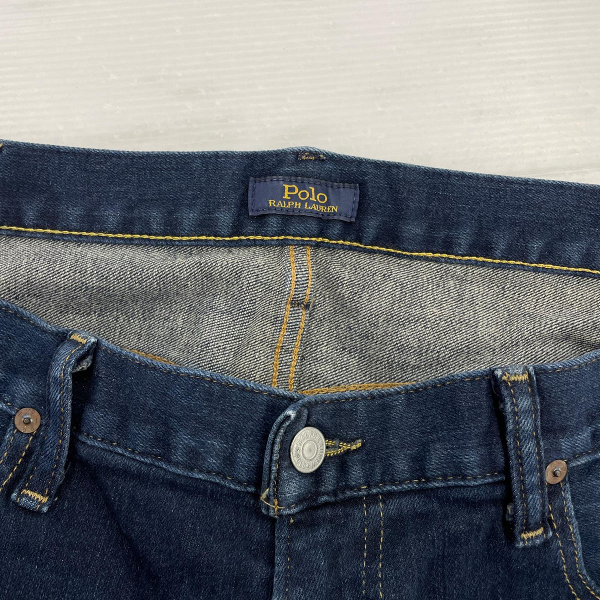 デニムパンツ ストレッチデニム ネイビー