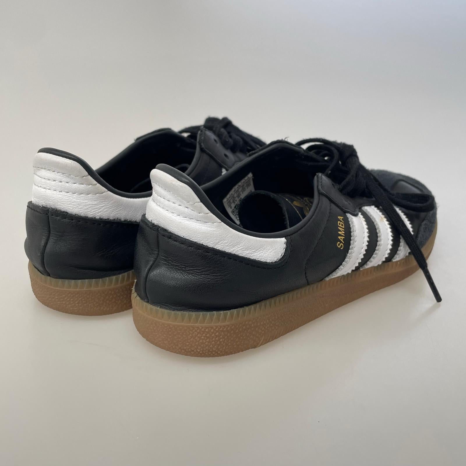 スニーカー SAMBA DECON 24.0cm 24cm (US6 UK5 1/2 EU38) ブラック