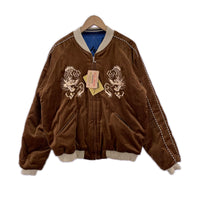 ブルゾン Mid 1950s Style Velveteen Souvenir -XL