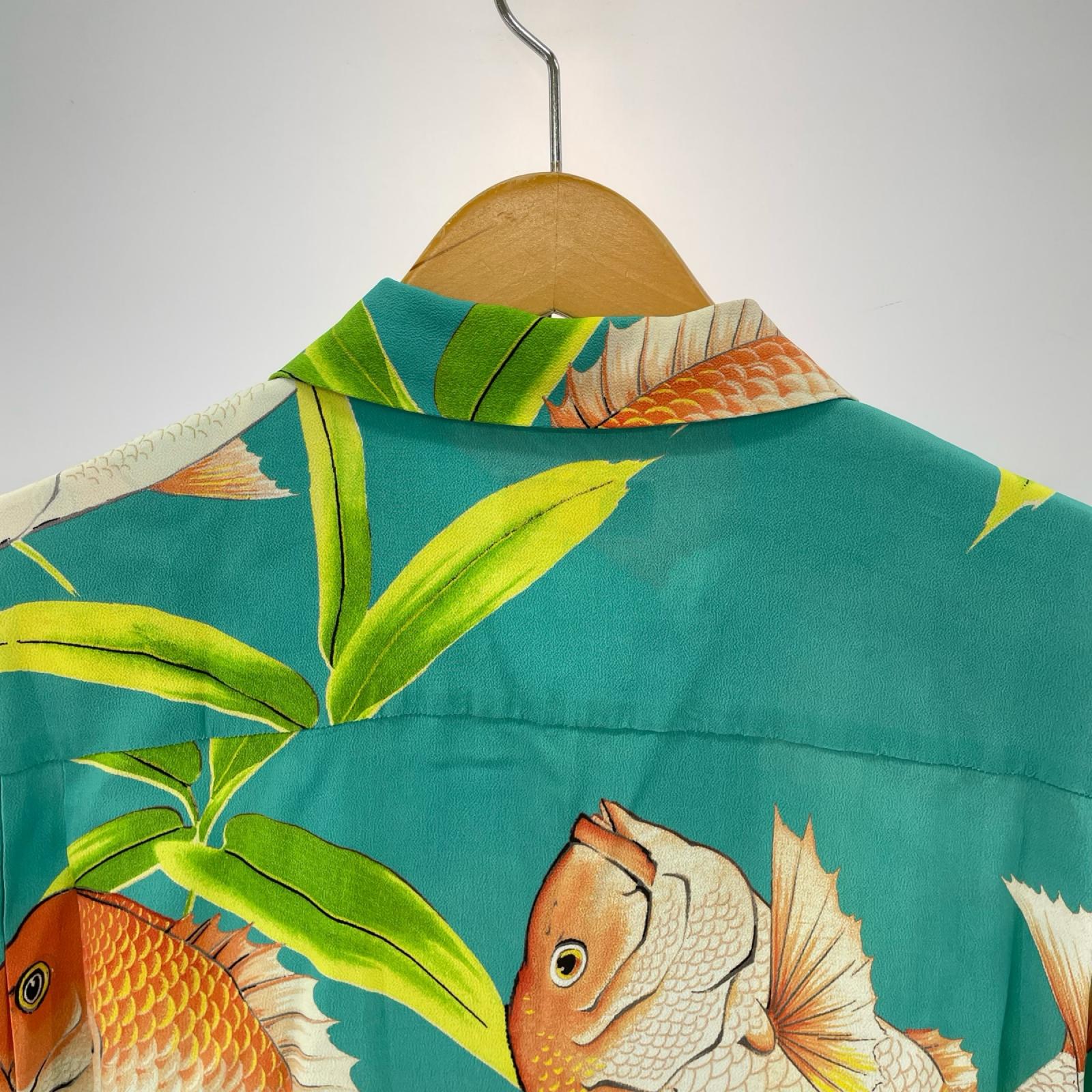 半袖シャツ SUN SURF SPECIAL EDITION “RED SNAPPER ブルー