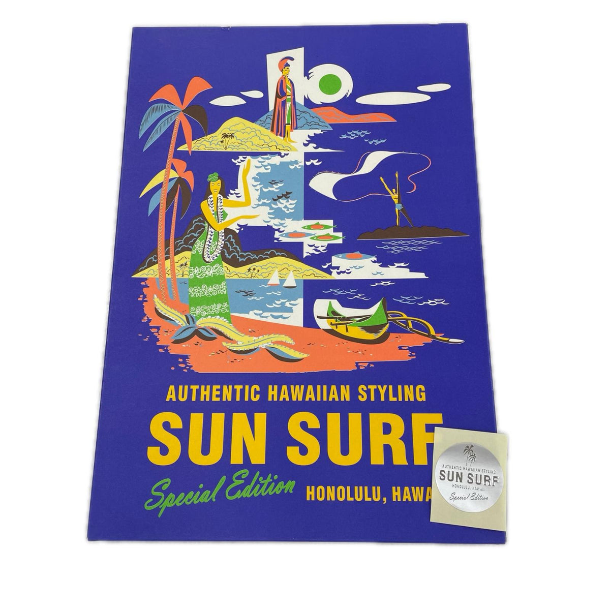 半袖シャツ SUN SURF SPECIAL EDITION “RED SNAPPER ブルー