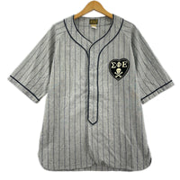 半袖Tシャツ ベースボールシャツ グレー (L) L グレー