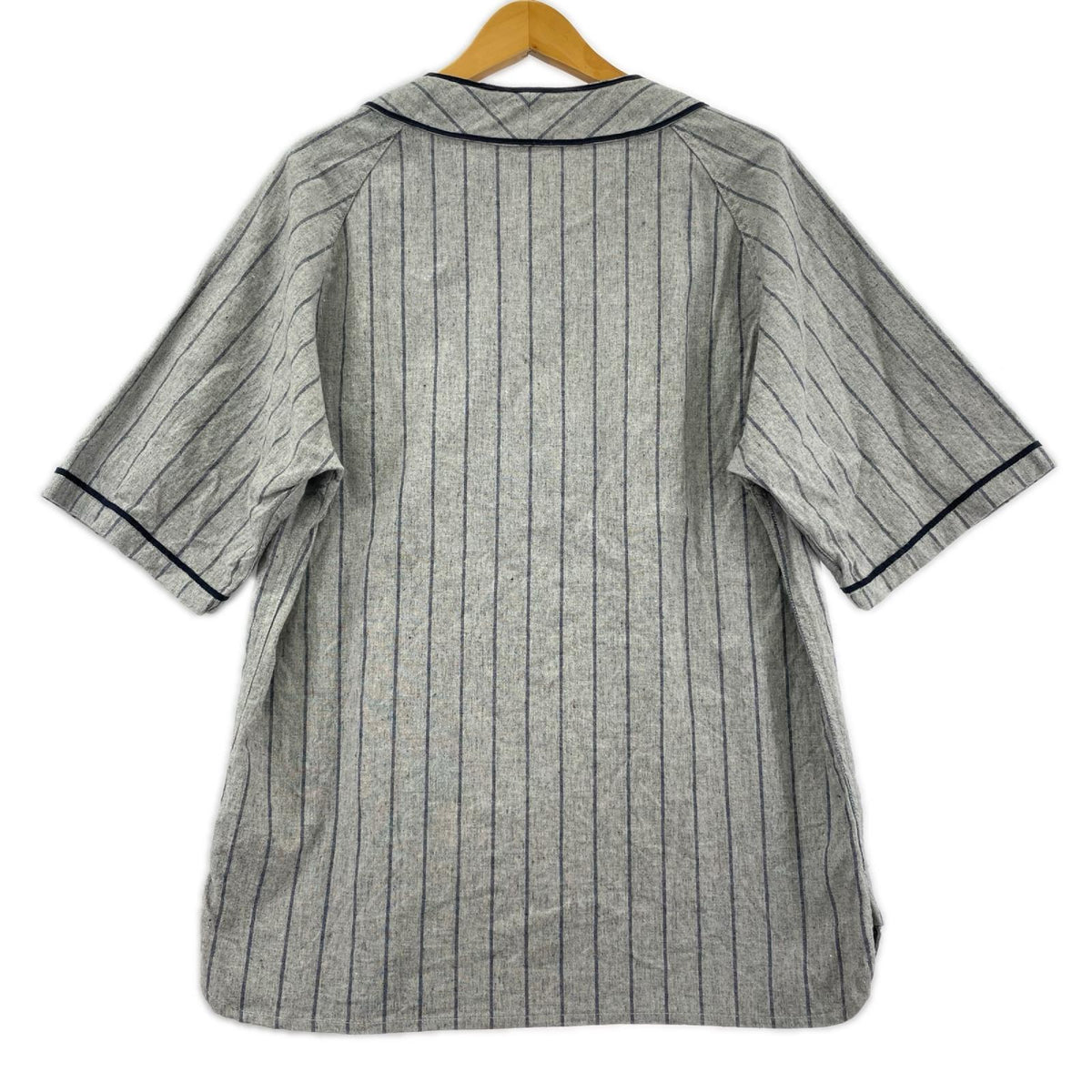 半袖Tシャツ ベースボールシャツ グレー (L) L グレー