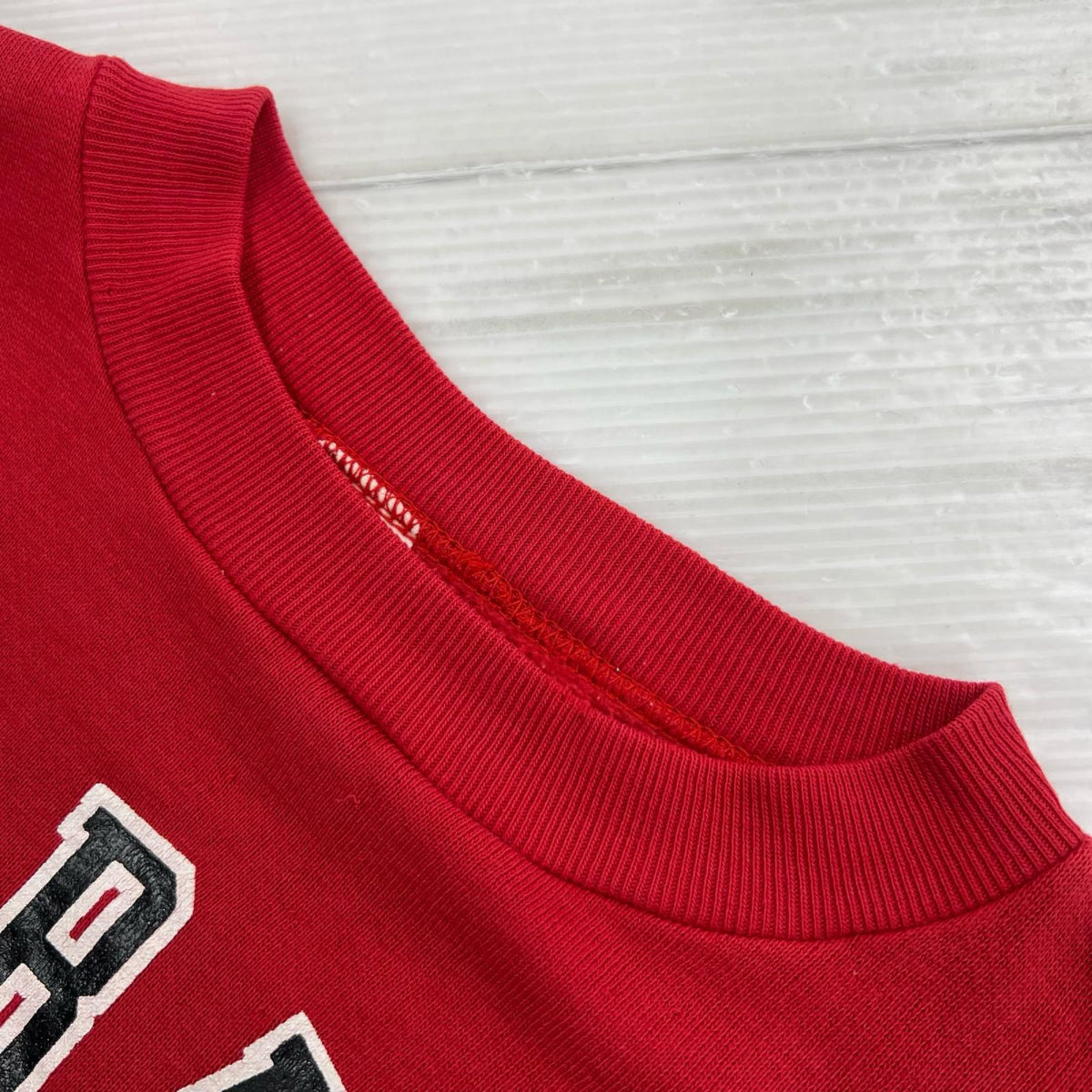 スウェット Russell Athletic 金タグ ALABAMA プリント 赤 M レッド