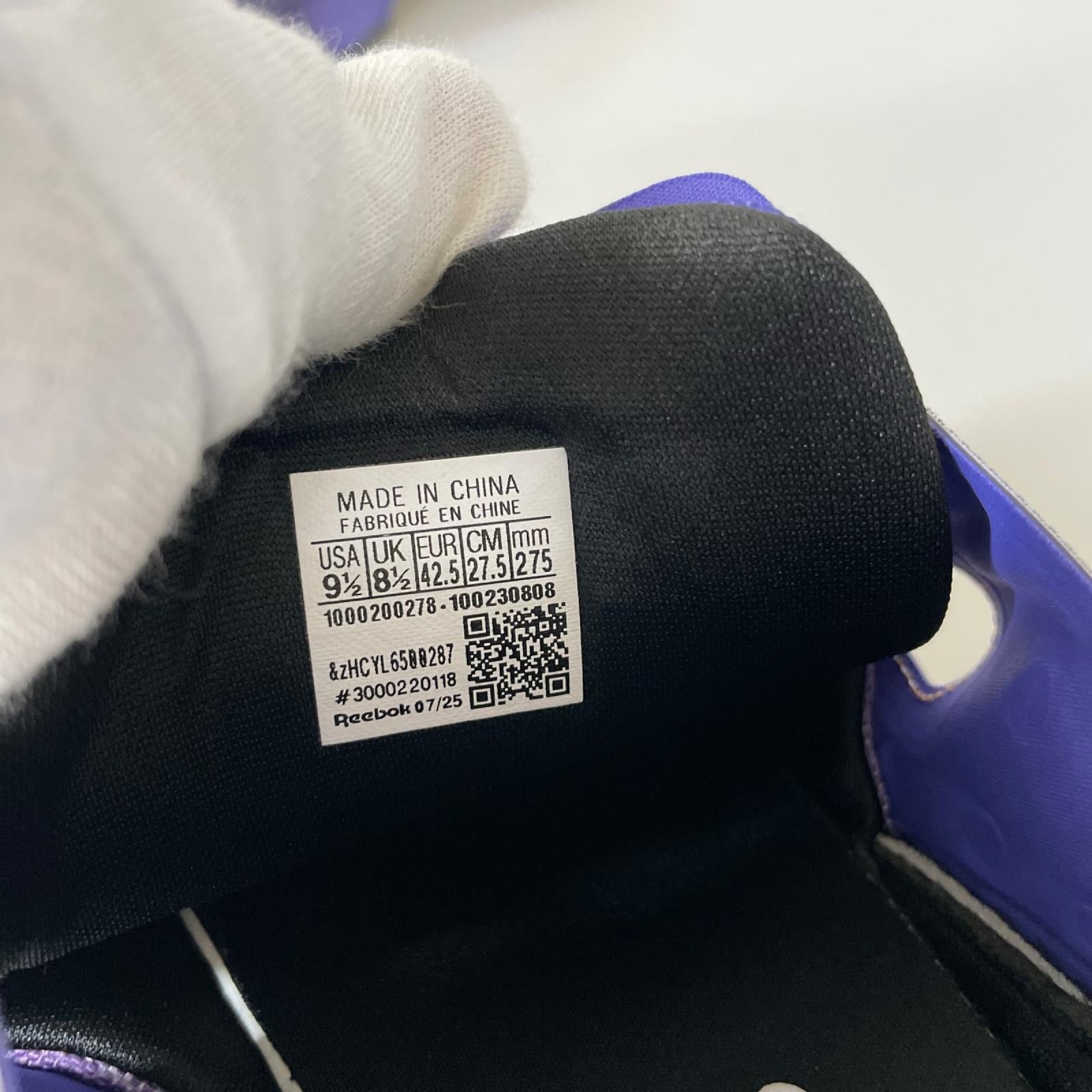 スニーカー Reebok INSTAPUMP FURY 94 100230808 エレクトリックアンバー (27.5) 27.5cm (US9 1/2 UK9 EU45)