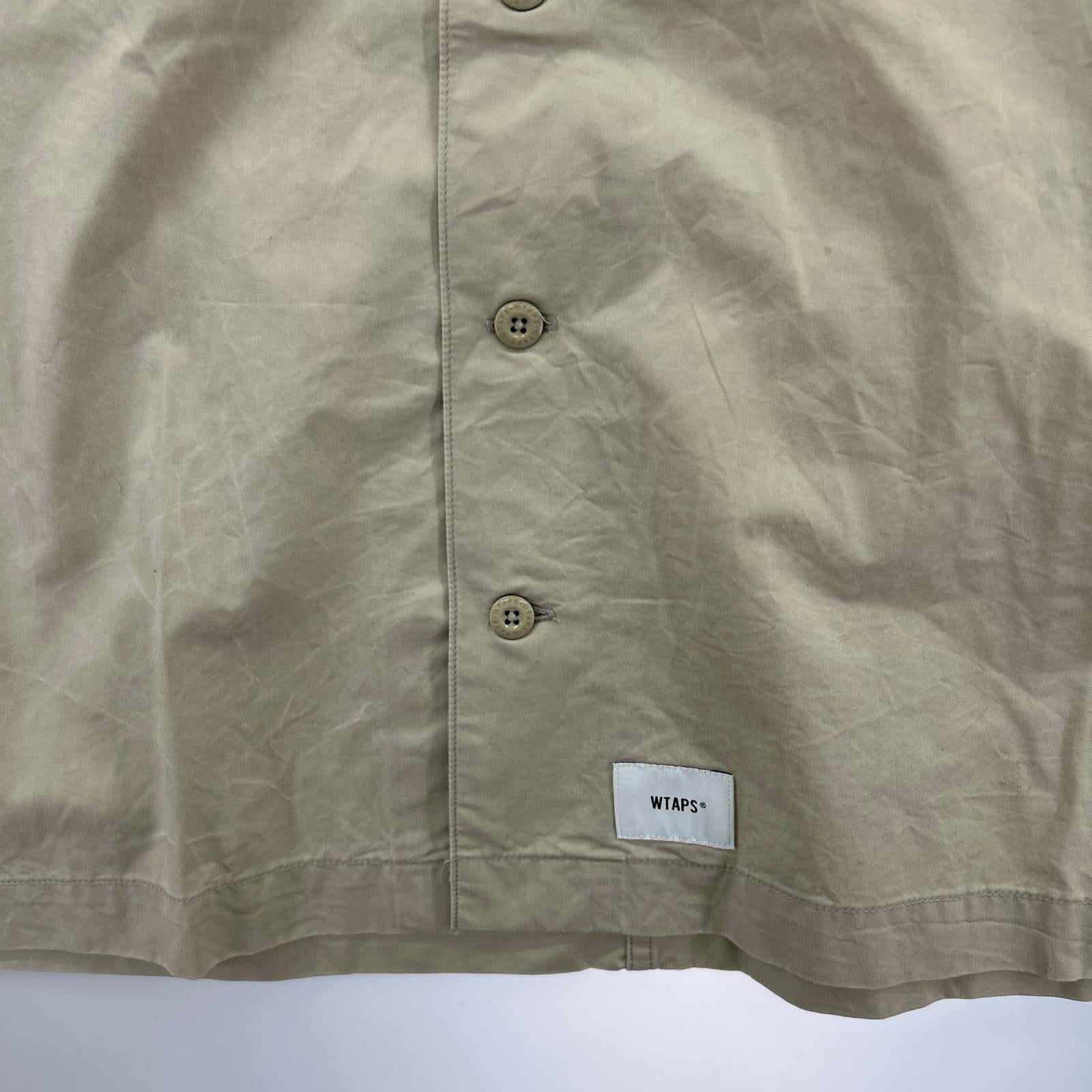 半袖シャツ 22SS BUDS SS COTTON TWILL SHIRT ベージュ 2