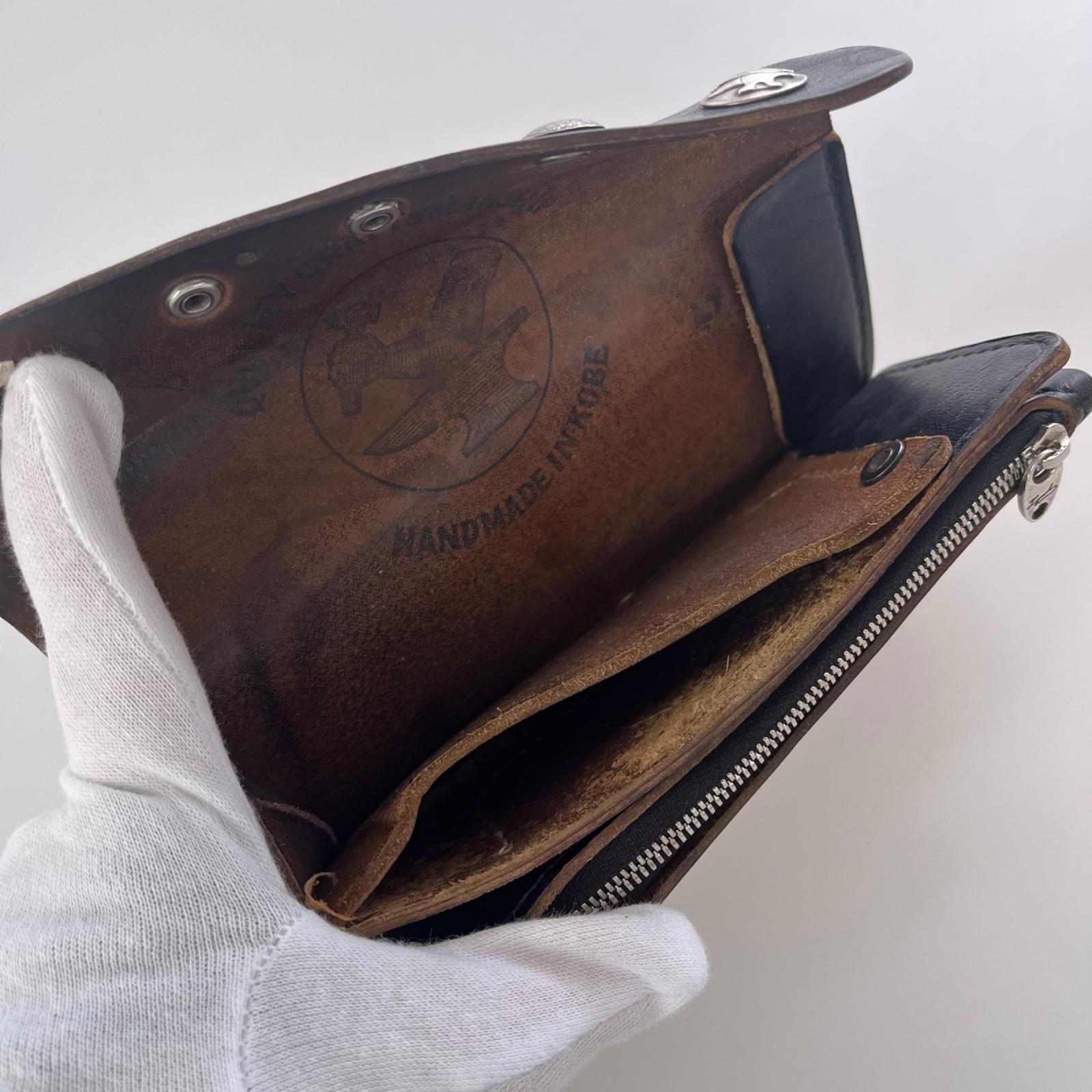 長財布 lynch silversmith 財布 ブラック