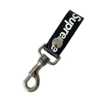 ウォレットチェーン Supreme 21SS Leather Key loop レッド ブラック