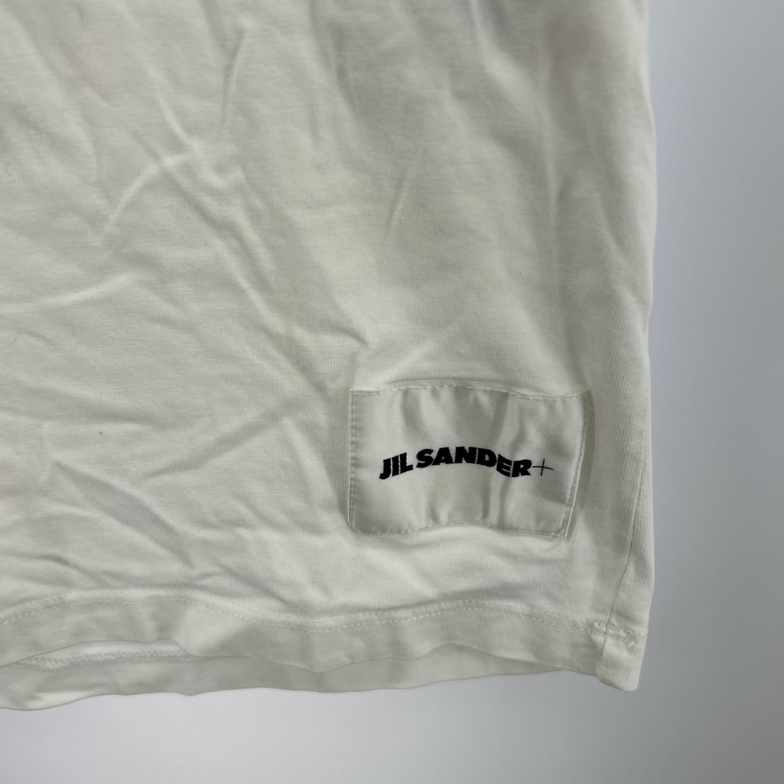 半袖Tシャツ JIL SANDER JIL SANDER+ S/Sカットソー ホワイト (M) M ホワイト