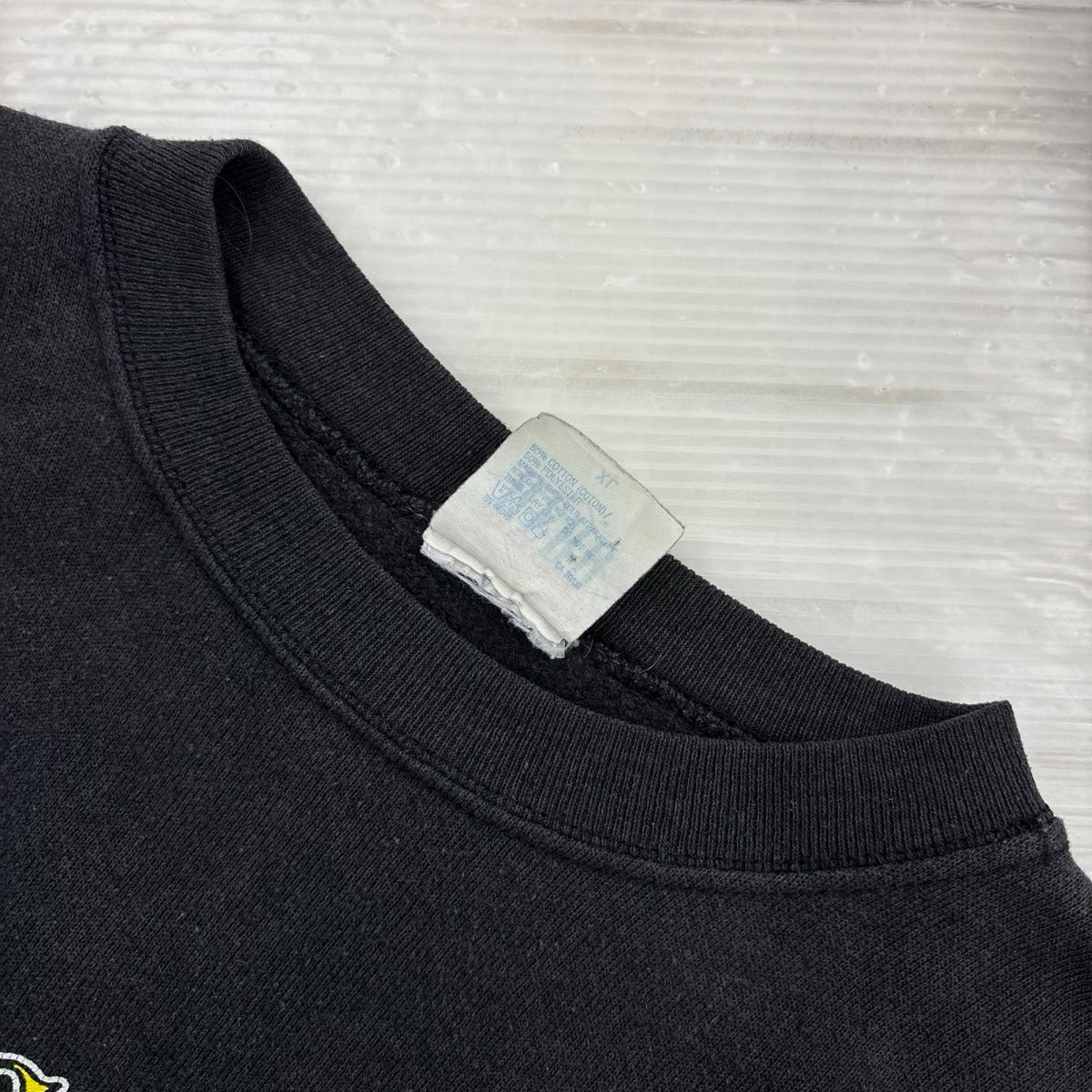 スウェット STEELERS プリントスウェット 黒 米国製 XL ブラック