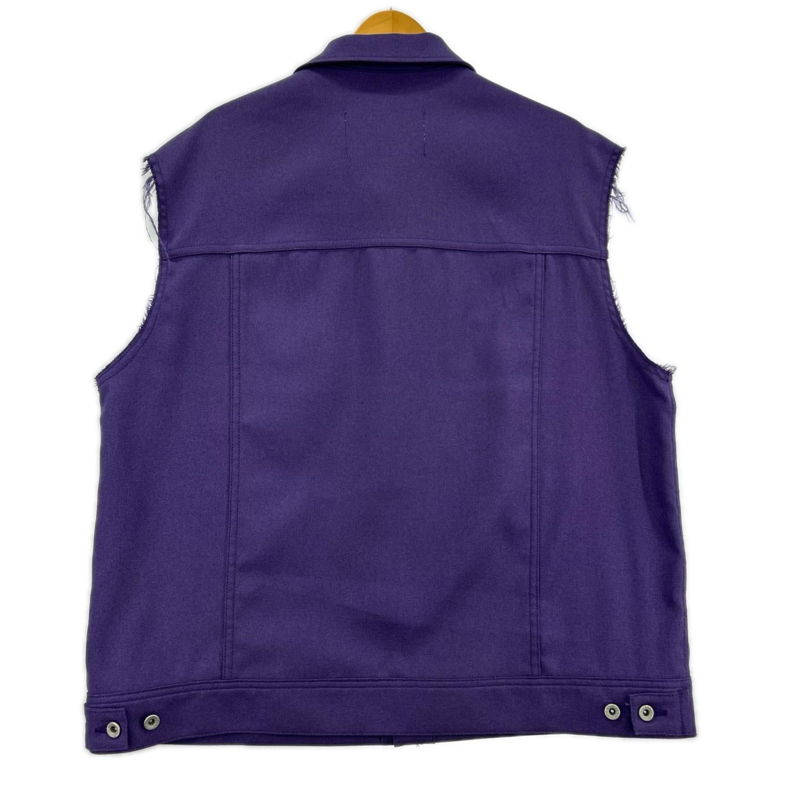 長袖シャツ 22AW Regular Polyester Vest 紫 (M) M パープル