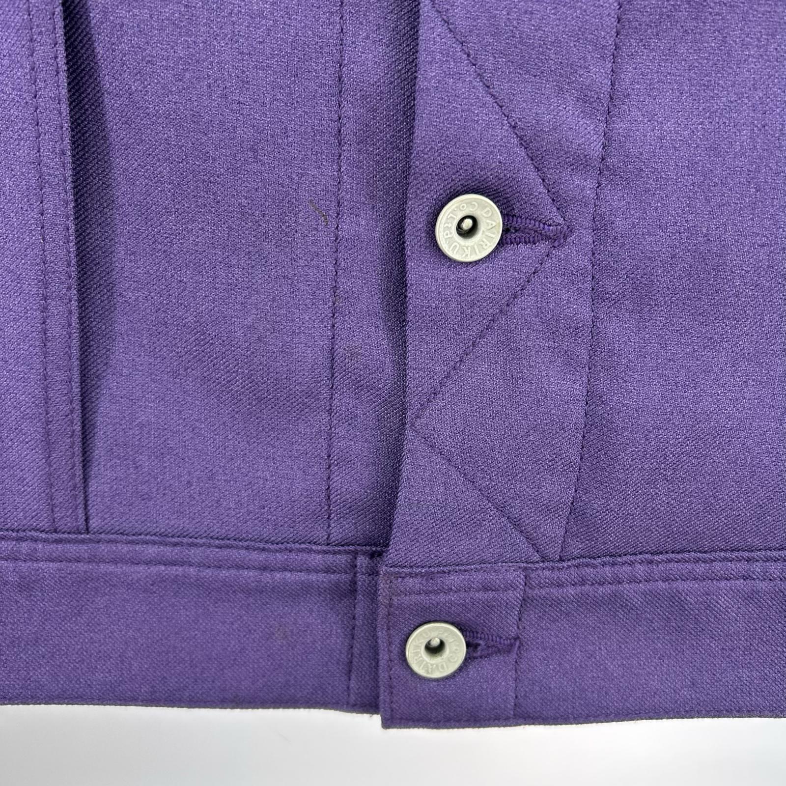 長袖シャツ 22AW Regular Polyester Vest 紫 (M) M パープル