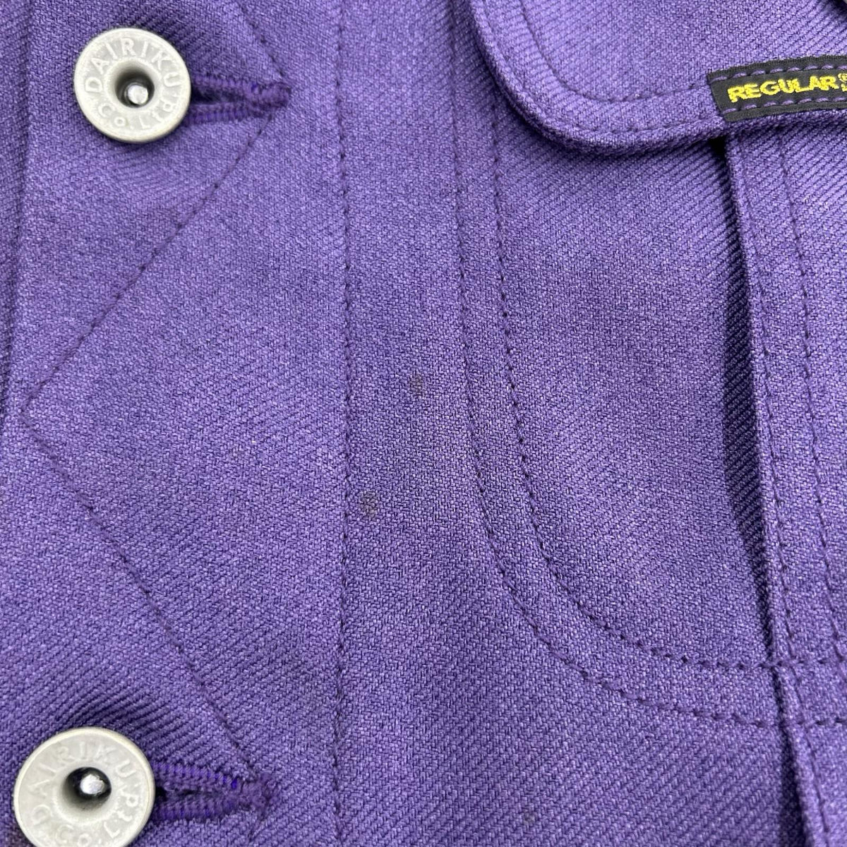 長袖シャツ 22AW Regular Polyester Vest 紫 (M) M パープル