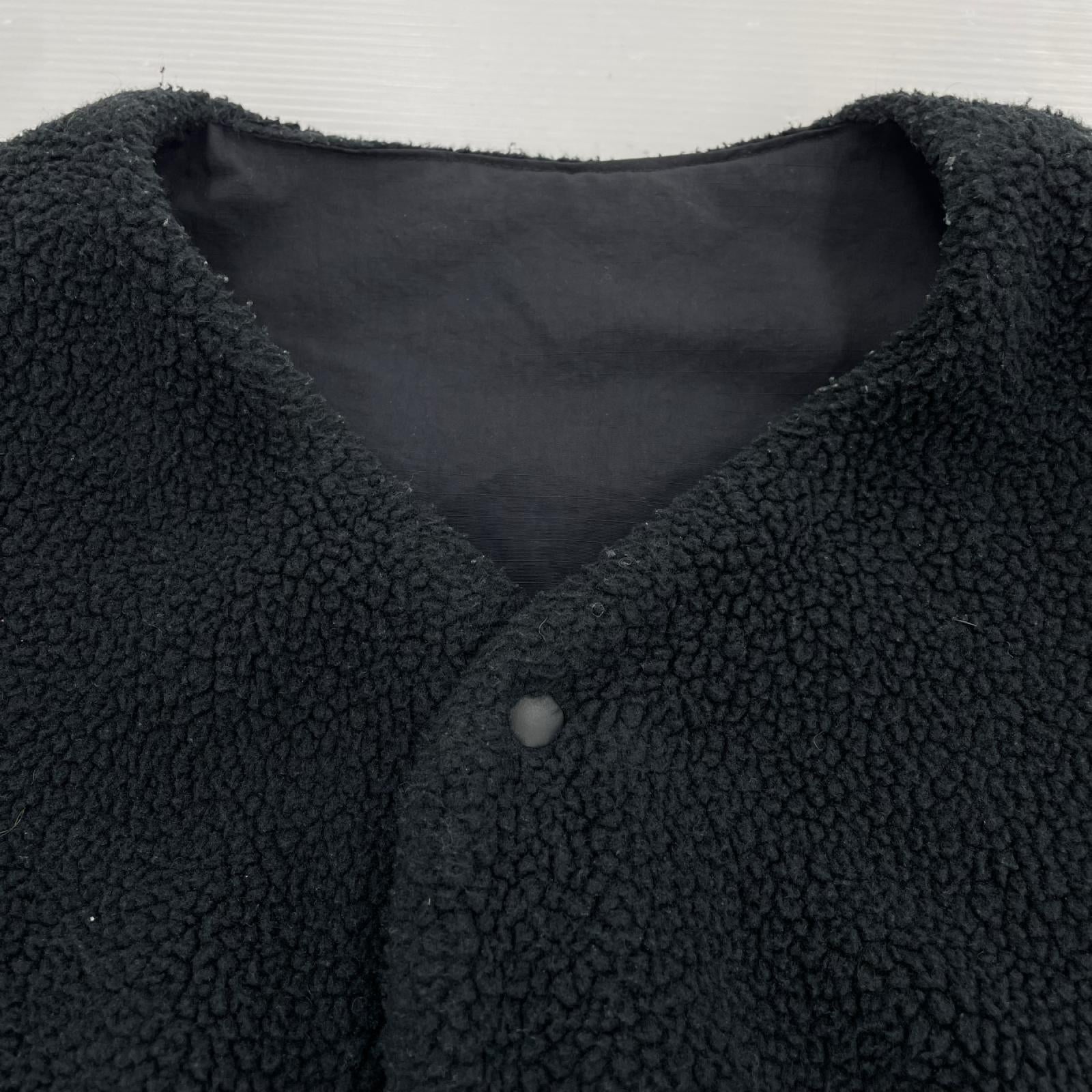 長袖シャツ Sunday Fleece Vest 黒 (M) M ブラック