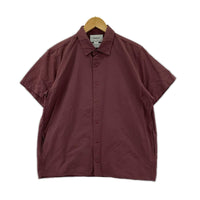 半袖シャツ 18SS COMFORT SHIRT RELAX SQUARE S/S (S) S ワインレッド