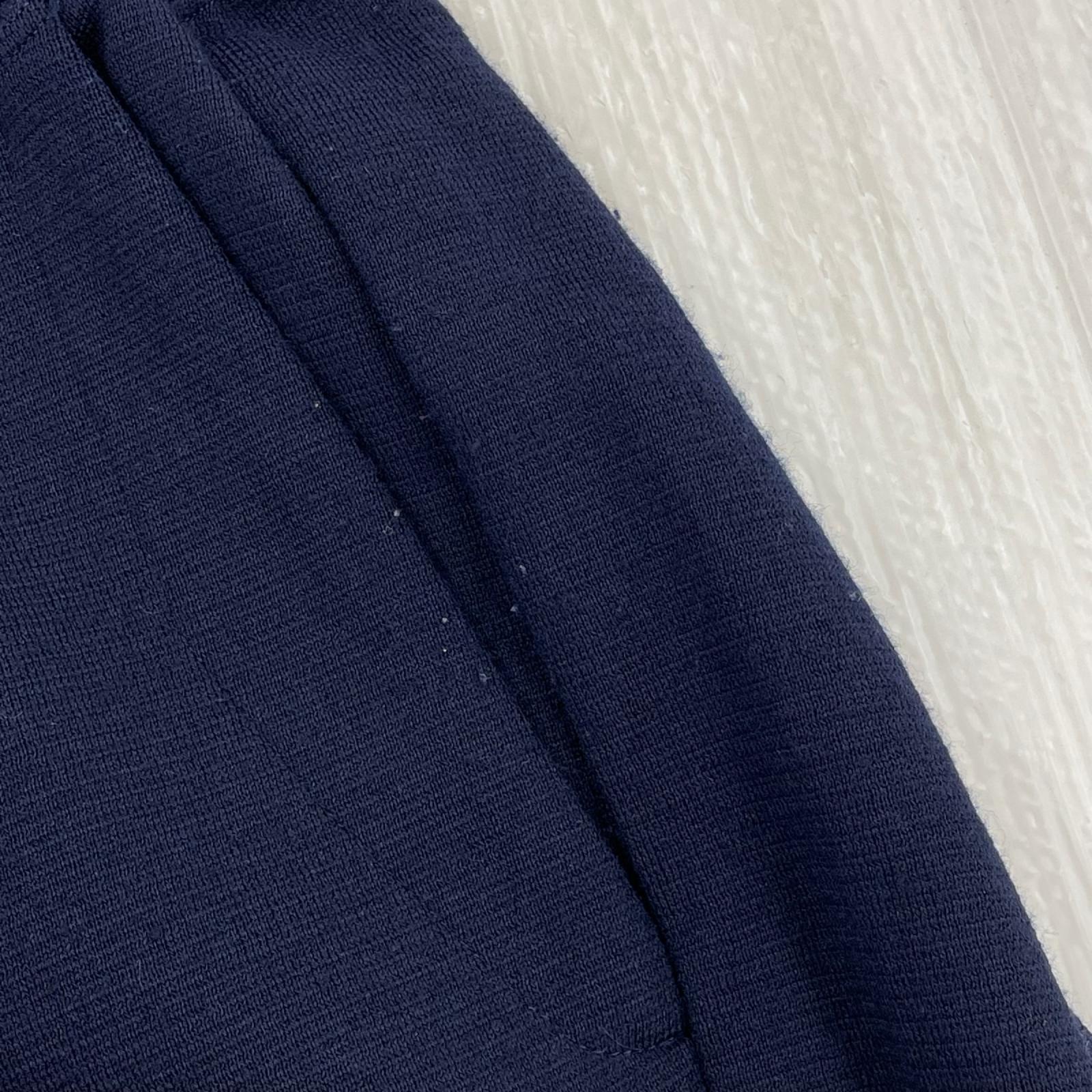 パンツ スウェット スリム 紺 (S) S ネイビー
