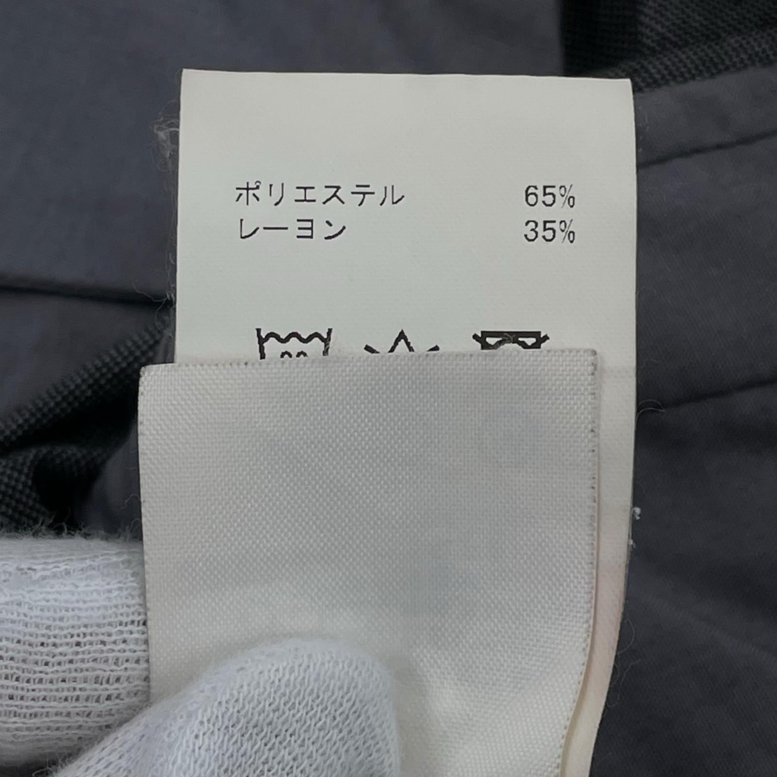 パンツ レーヨン混 スラックス グレー (1) グレー