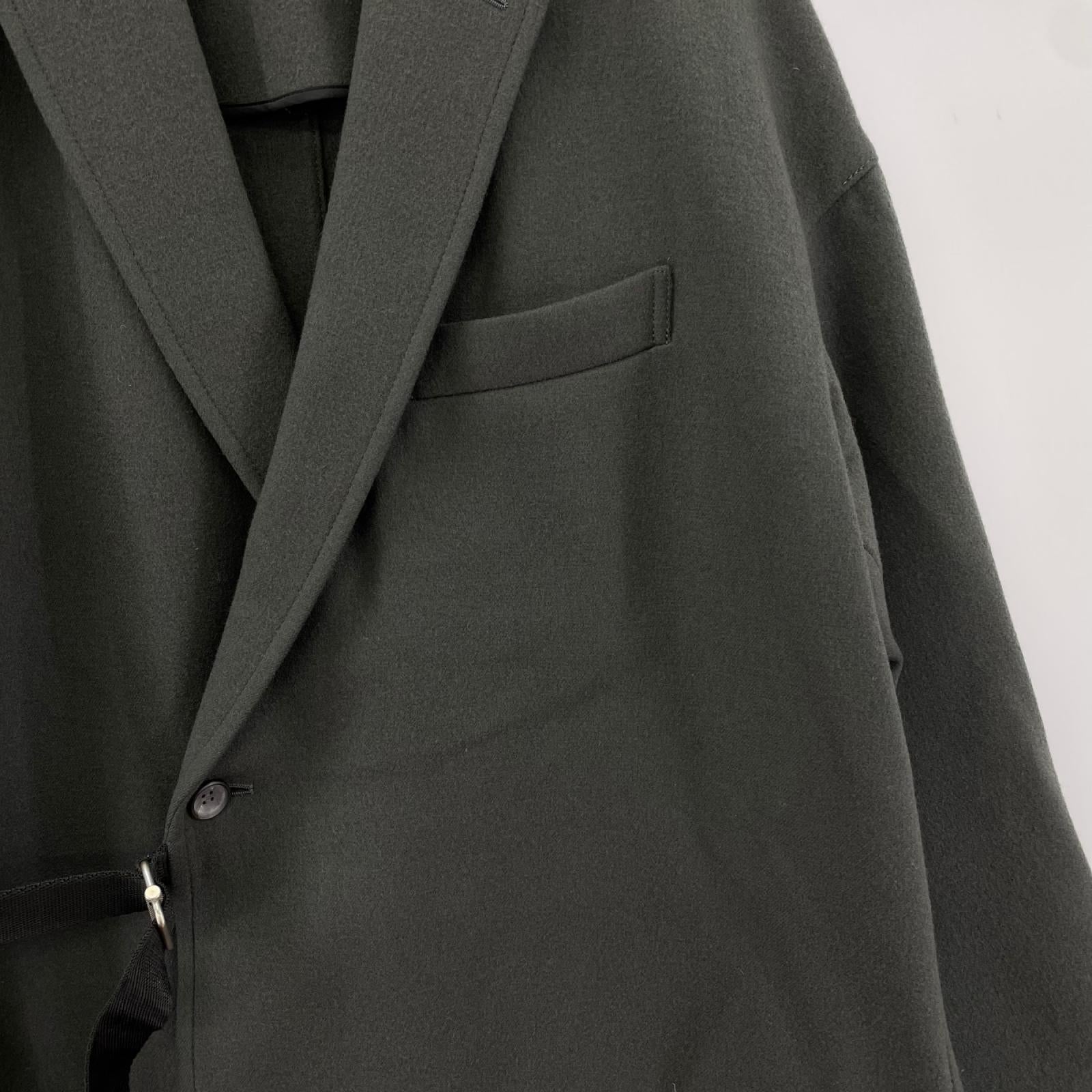 ジャケット 16FW LOOSE CHESTER FIELD COAT (46) 46 ブラック