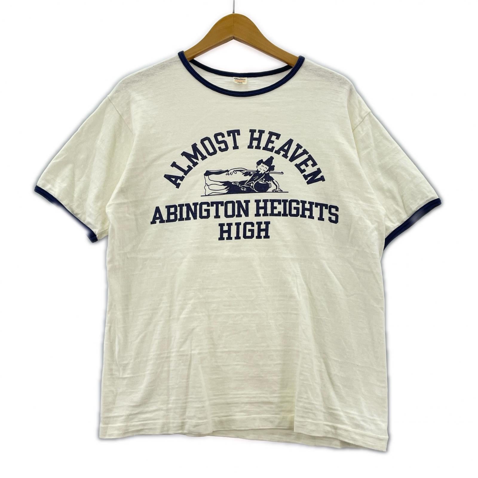 半袖Tシャツ WAREHOUSE リンガーTEE lot.4059 白 (M) L ホワイト