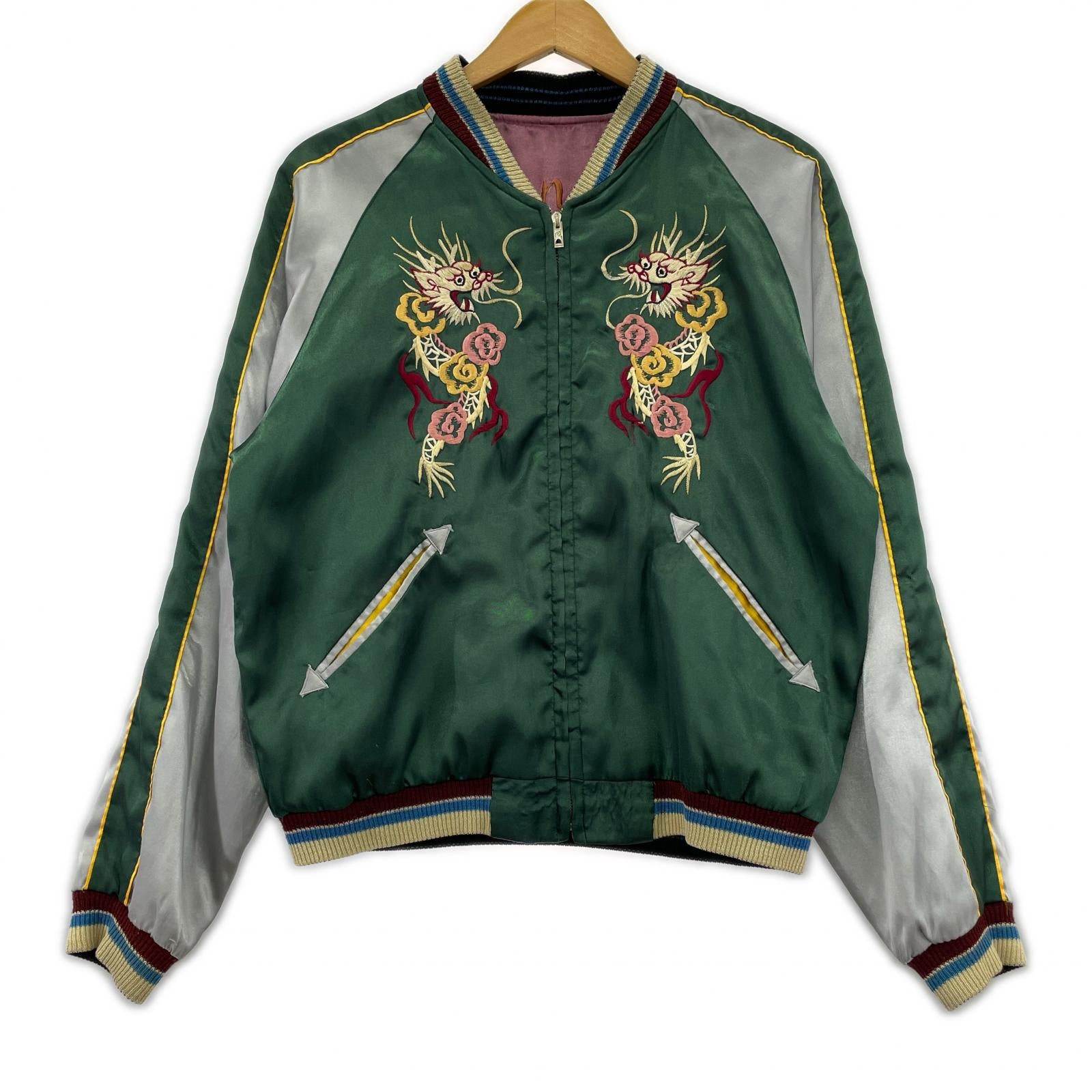 ジャケット 東洋エンタープライズ TAILOR東洋 スカジャン TT10841 (M) M マルチカラー