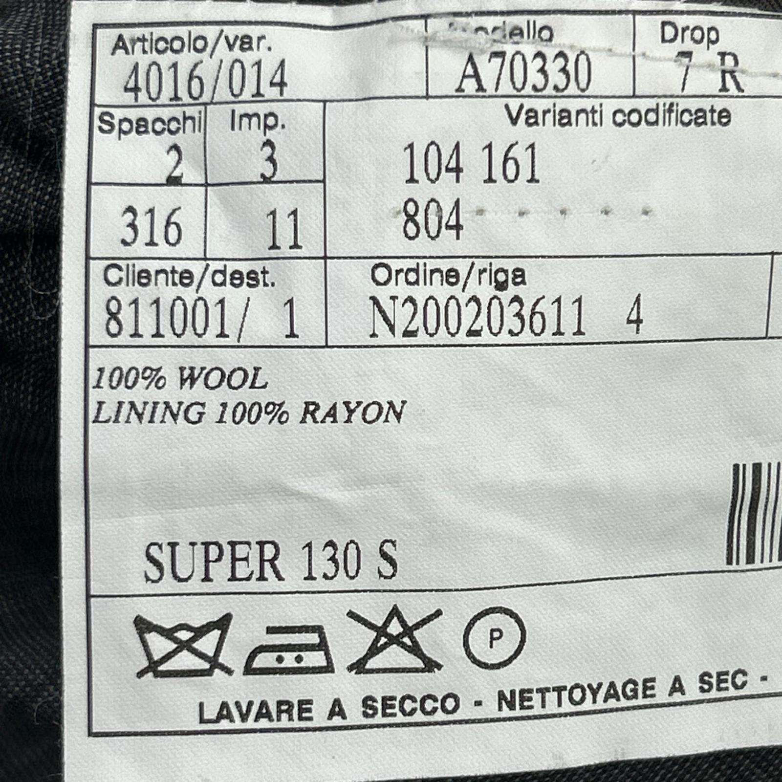 セットアップ BELVEST SUPER WOOL セットアップ グレー