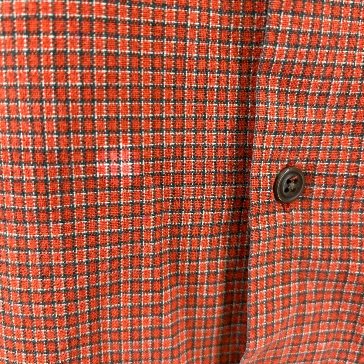 長袖シャツ OLD GAP チェック オレンジ (XL)