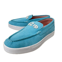 ローファー LOAFER BLUE/PINK 24.5 24.5cm (US6 1/2 UK6 EU39) ブルー