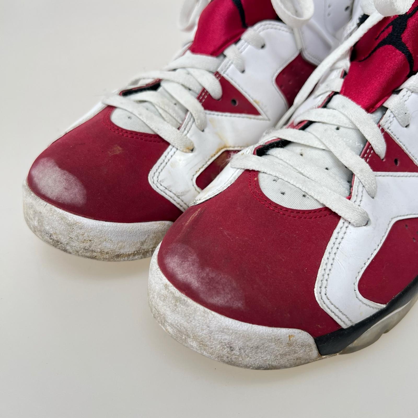 スニーカー AIR JORDAN 6 RETRO CARMINE CT8529-106 28.5cm (US10 1/2 UK10 EU47)