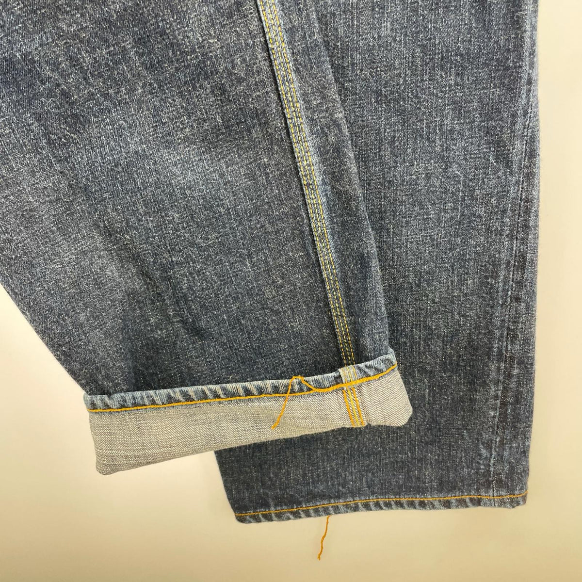 デニムパンツ TROPHY CLOTHING ダブルニー 紺 36 36 ネイビー