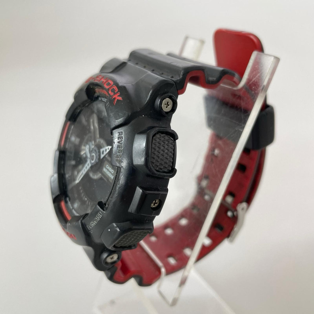 腕時計 アナデジ クォーツ ラバー GA-110HR-1AJF 黒 ブラック