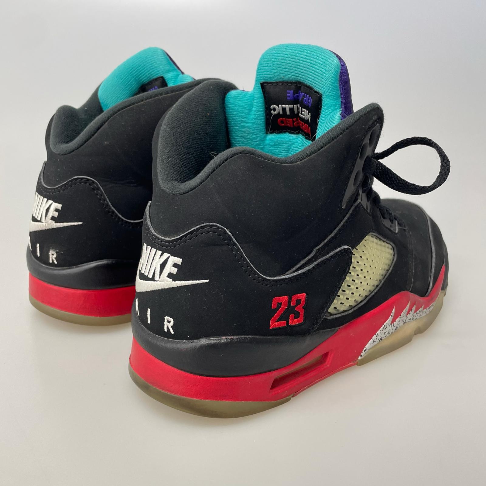 スニーカー AIR JORDAN 5 RETRO (26cm) 26cm (US8 UK7 1/2 EU42) ブラック