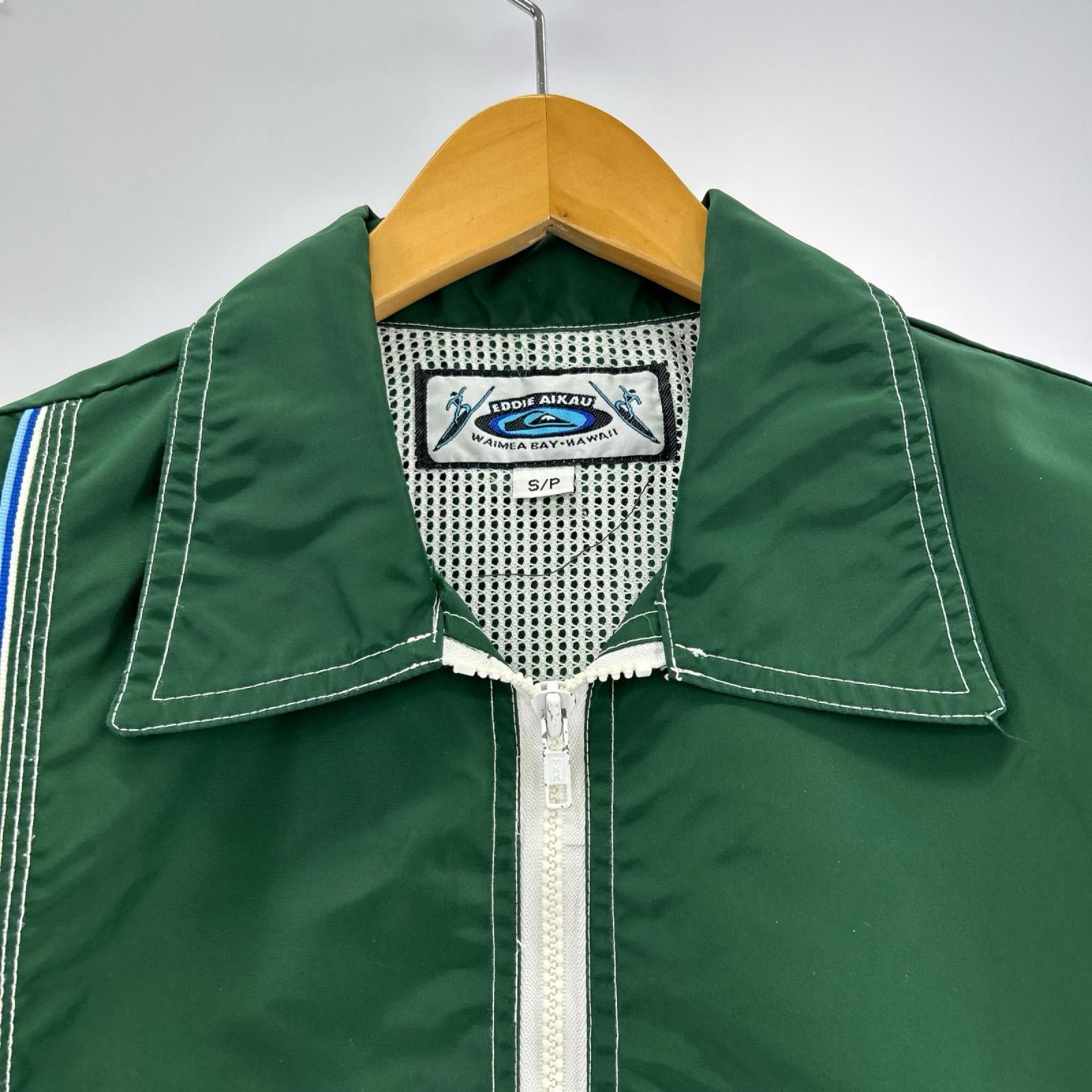 ジャケット 90s EDDIE AIKAU 大会記念ジャケット GRN S S グリーン
