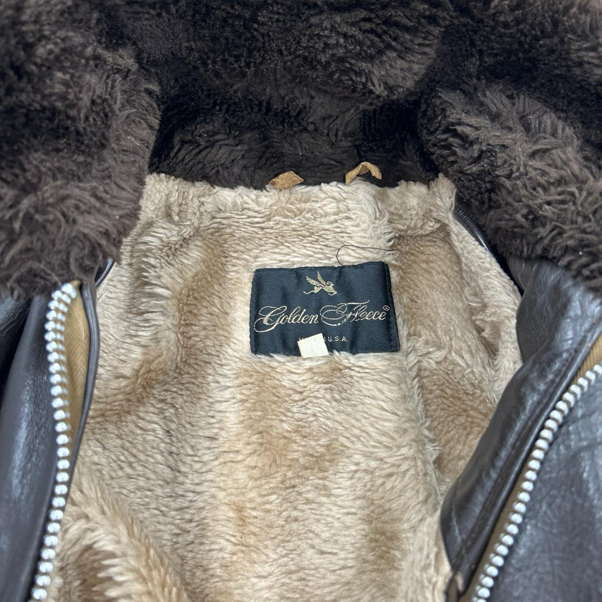 レザージャケット 70s Golden Fleece SPIEWAK G-1 BWN (34) 34 ブラウン